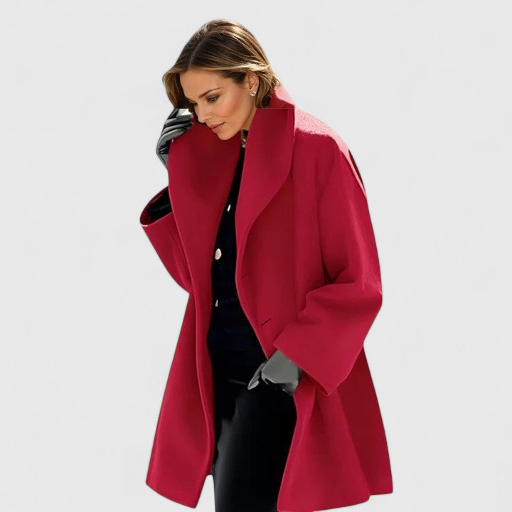 Leonor | Casaco Oversize com Gola Larga