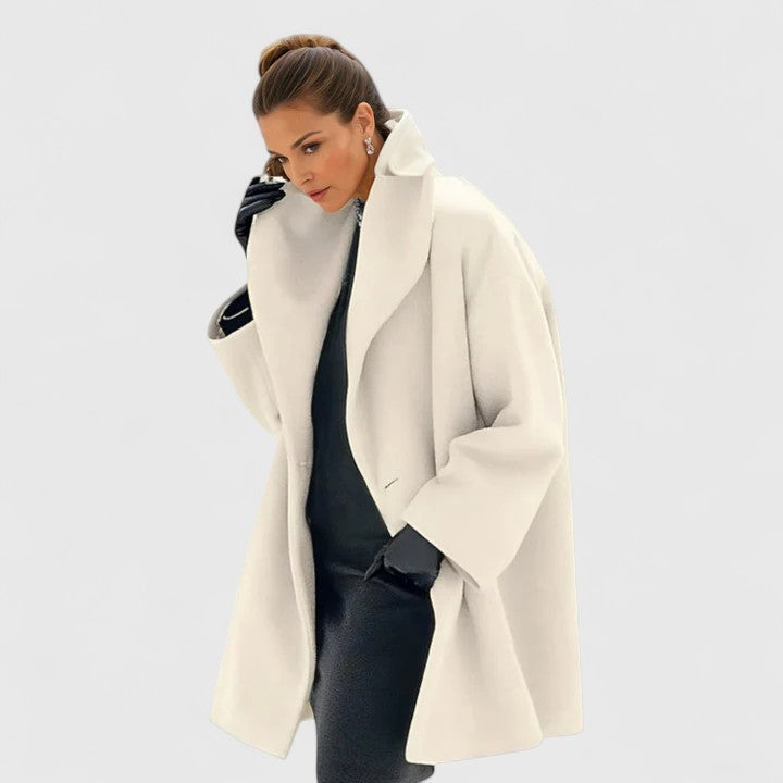 Leonor | Casaco Oversize com Gola Larga