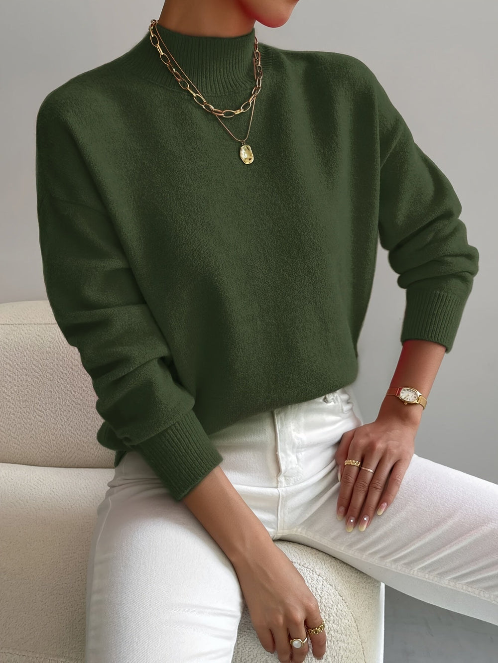 Gertrud – Eleganten pleten pulover