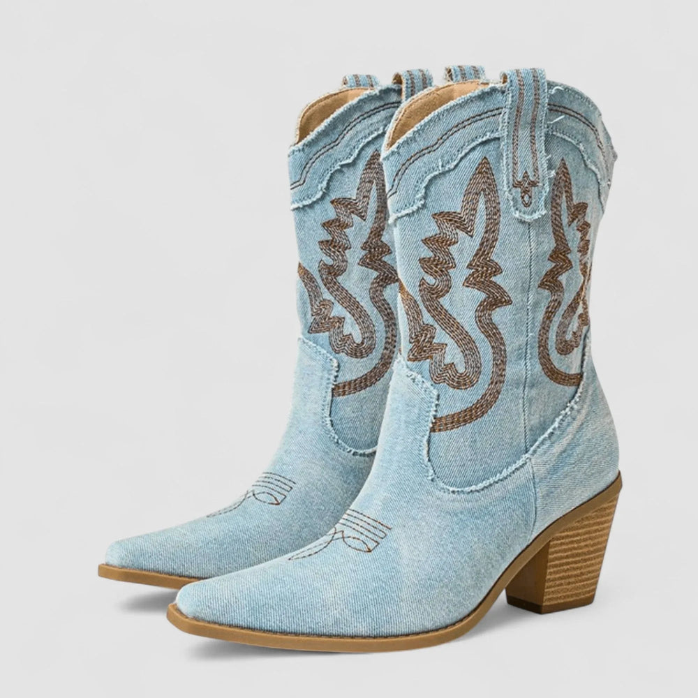 Selena – Ortopedski denim gležnjarji