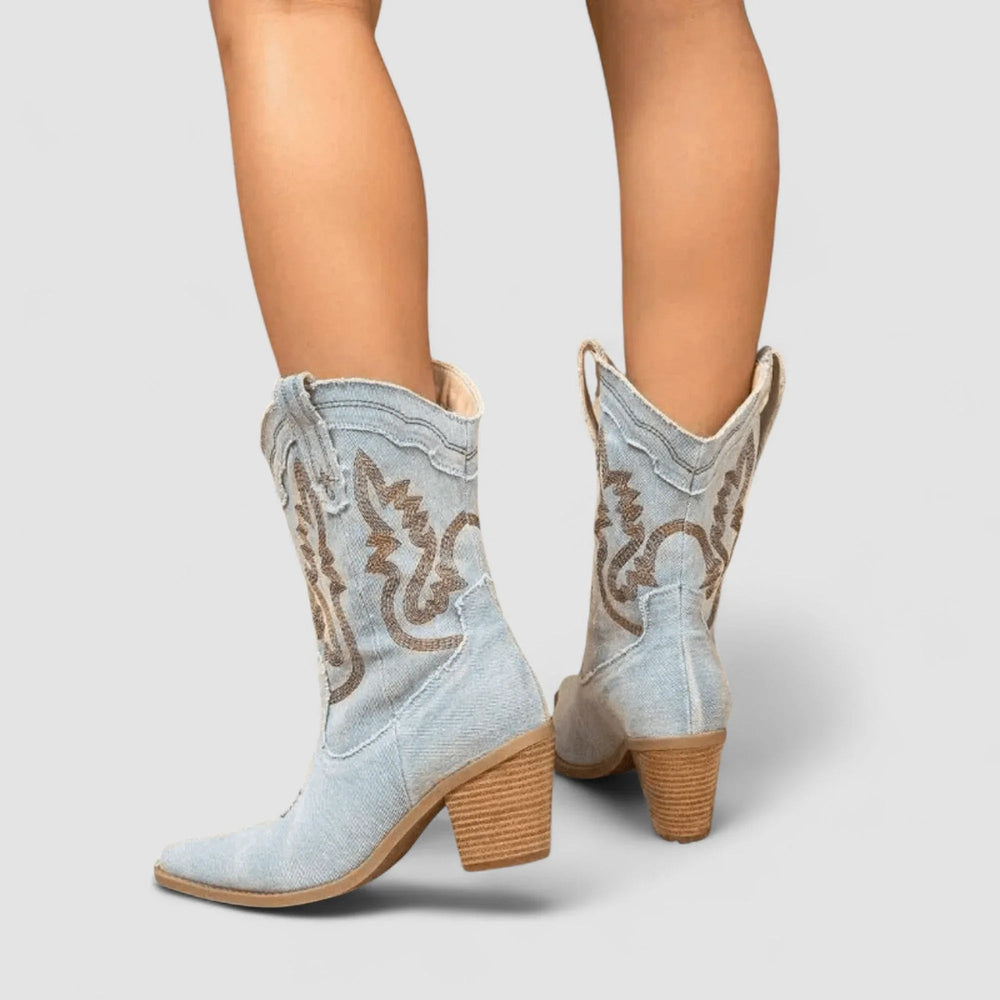 Selena – Ortopedski denim gležnjarji