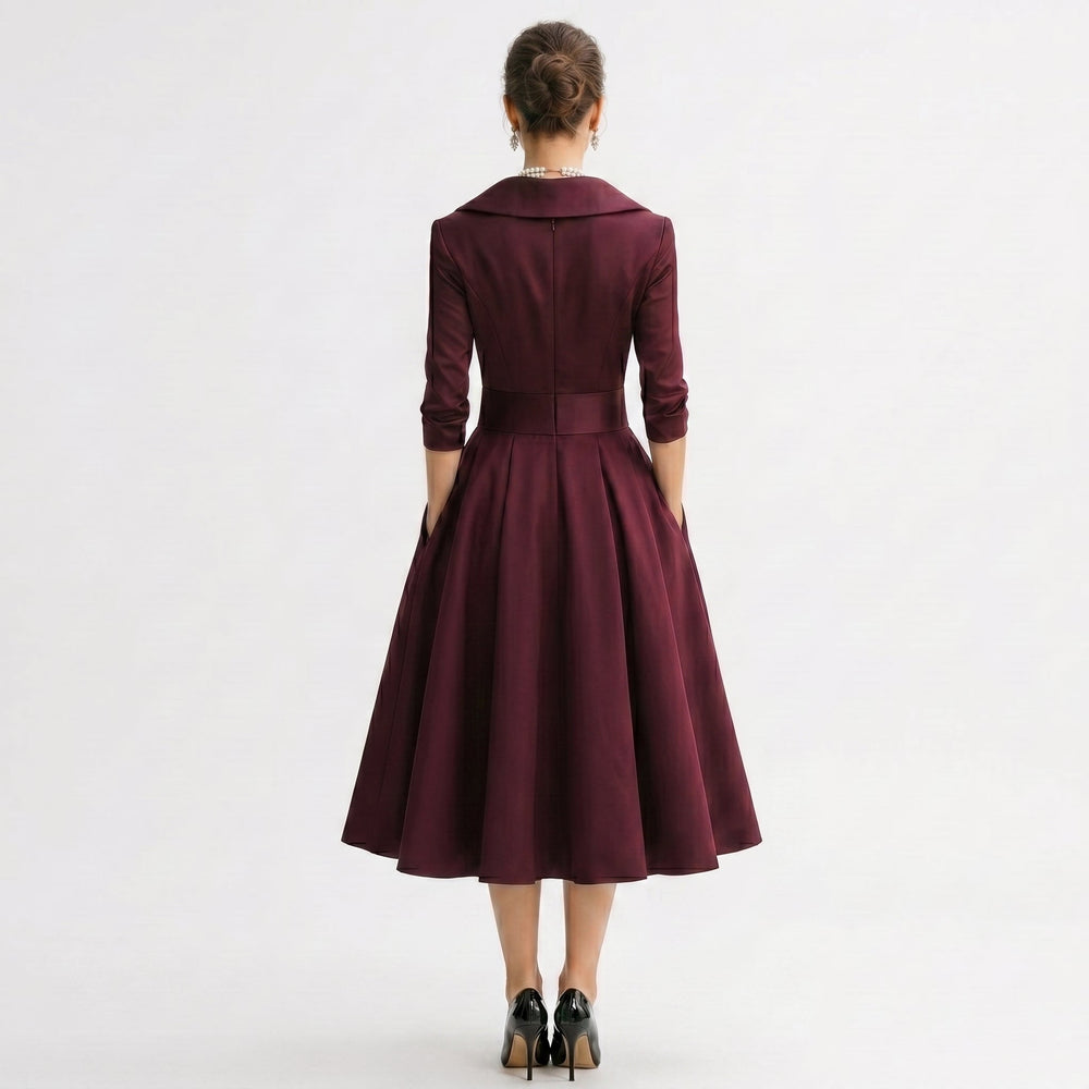 Rosa – Vestido Vintage Elegante