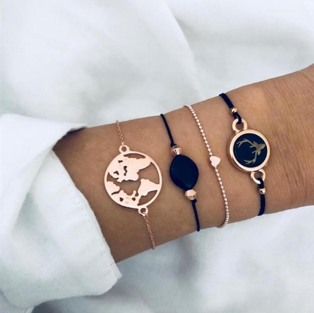 Leocádia | Conjunto de 5 Pulseiras