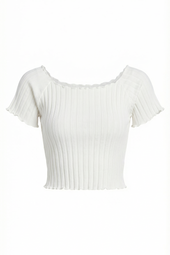 Jolana | Basic top s krátkym rukávom