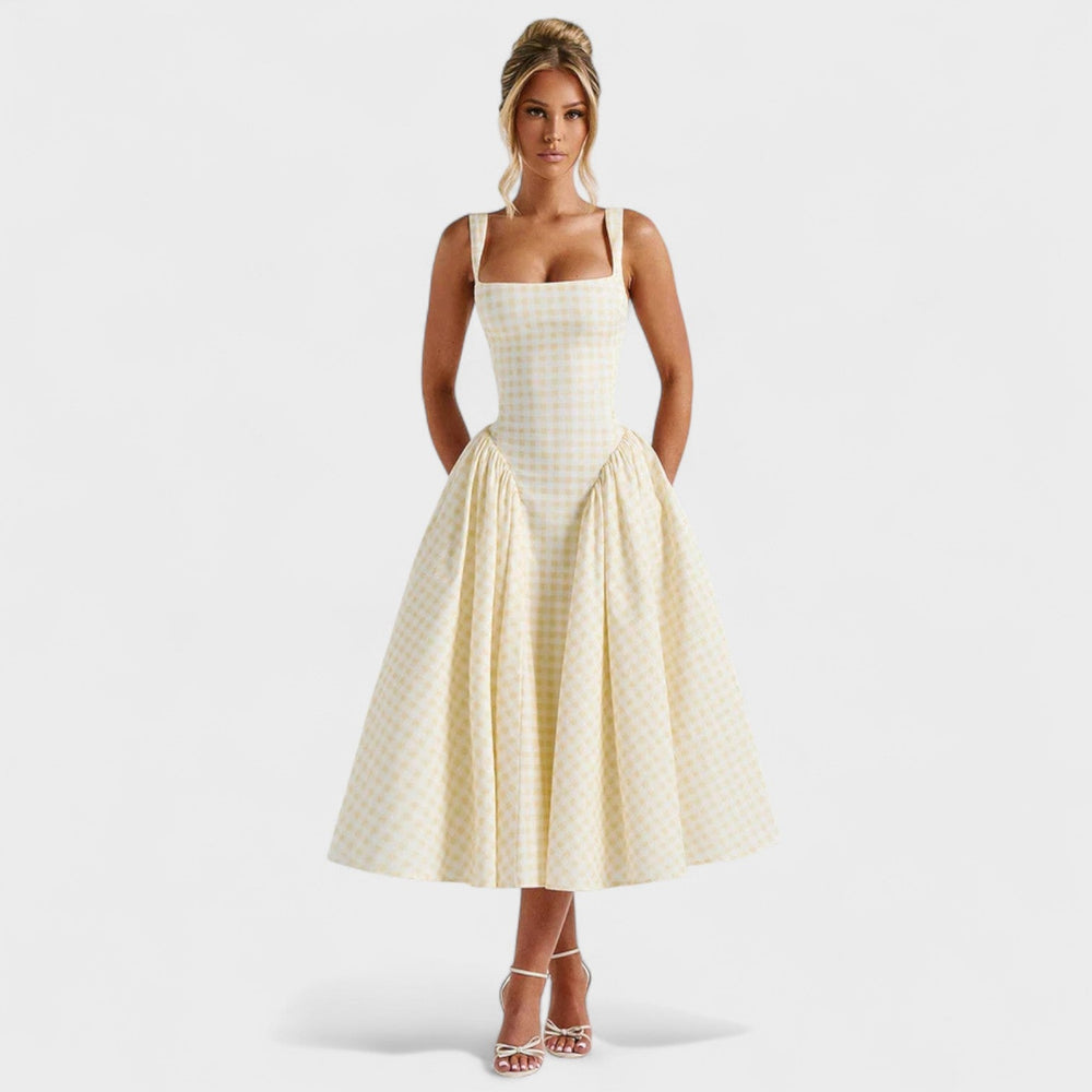 Sherrie - O Vestido Midi Vintage