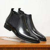 Pedro - Botins Chelsea em Couro