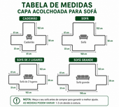 Capa de Sofá Rústico