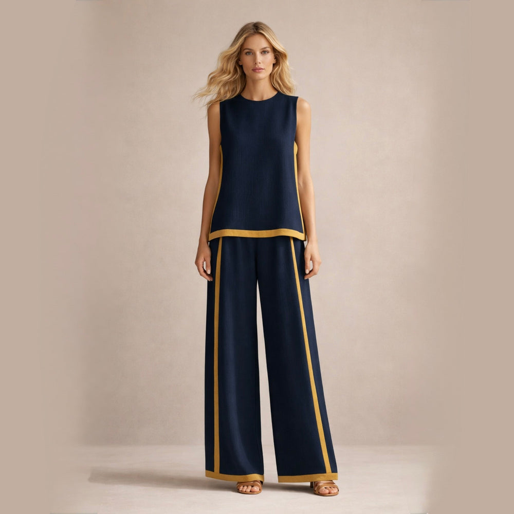 Sara - Conjunto Elegante com Pernas Largas