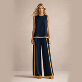 Sara - Conjunto Elegante com Pernas Largas