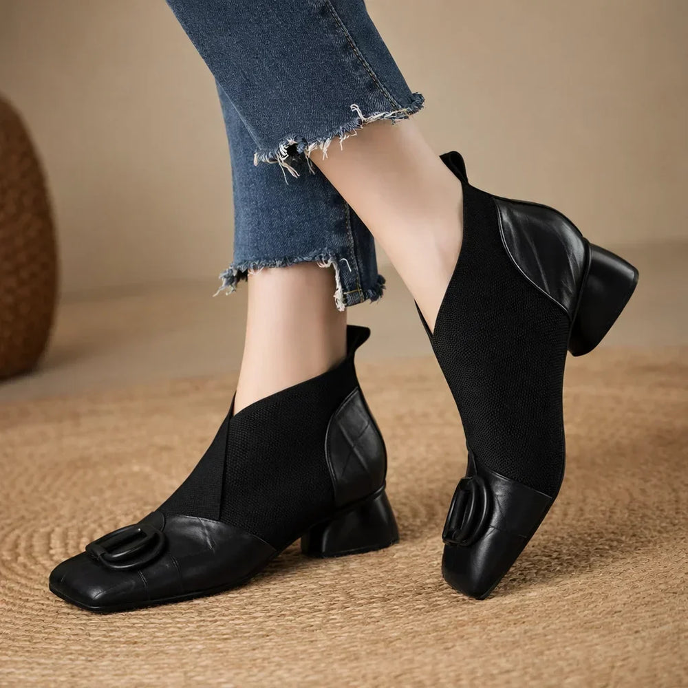 Botas de Couro Opium