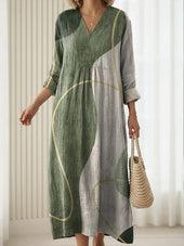 Gabriela – Dolga boho obleka