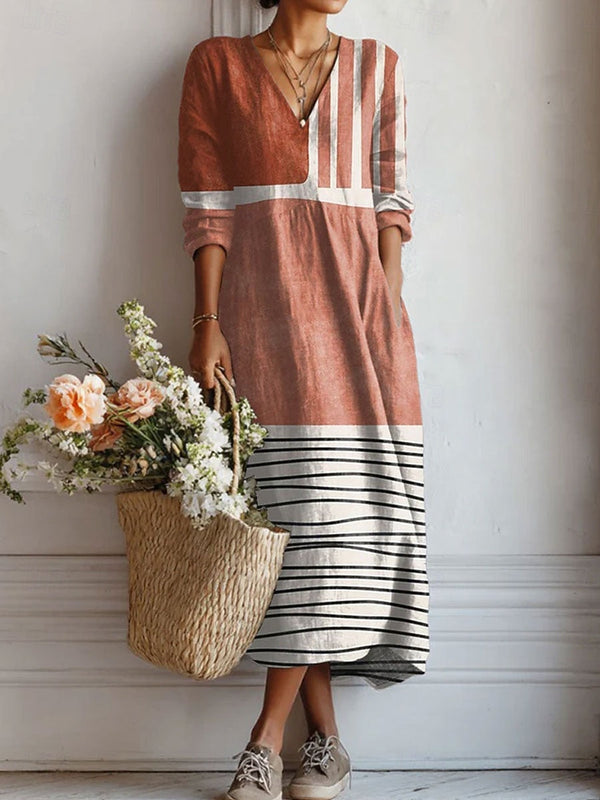 Adriana – Dolga boho obleka