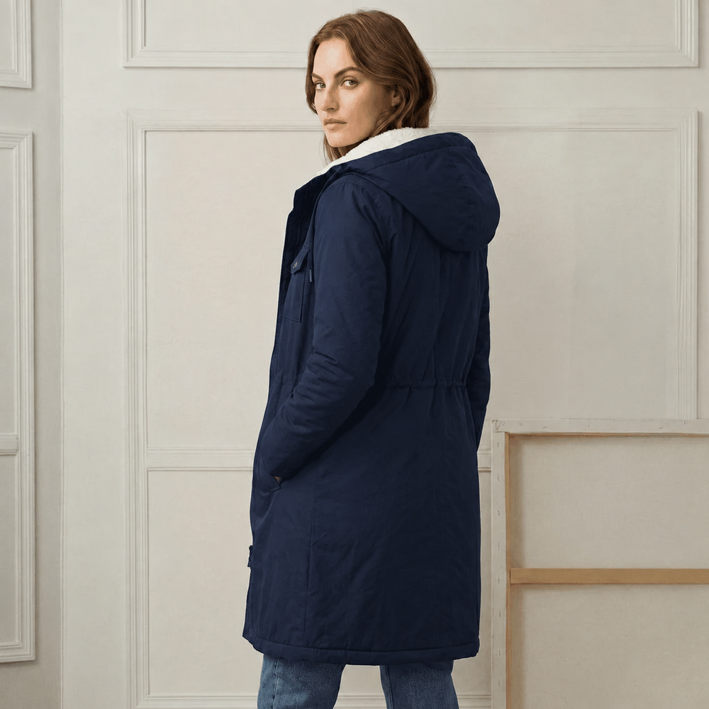 Marjorie | Casaco Forrado Resistente à Chuva