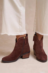 Céline | Botins de Camurça Elegantes