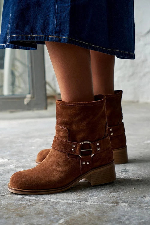 Juliette | Botins com Fivelas Vintage
