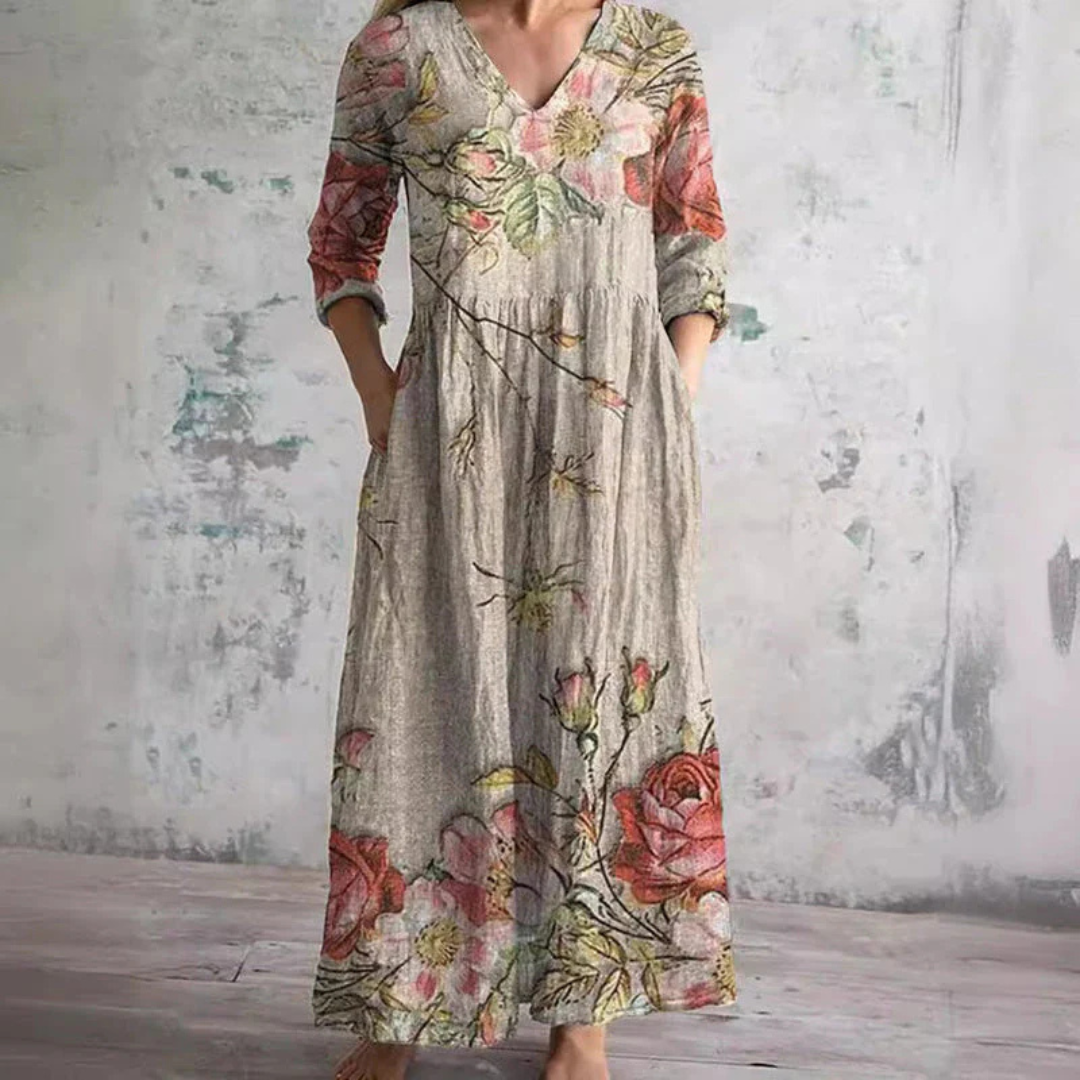 Bela - Vestido Floral de Verão