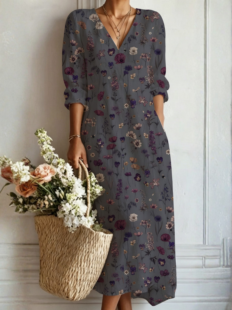 Rocío – Dolga boho obleka