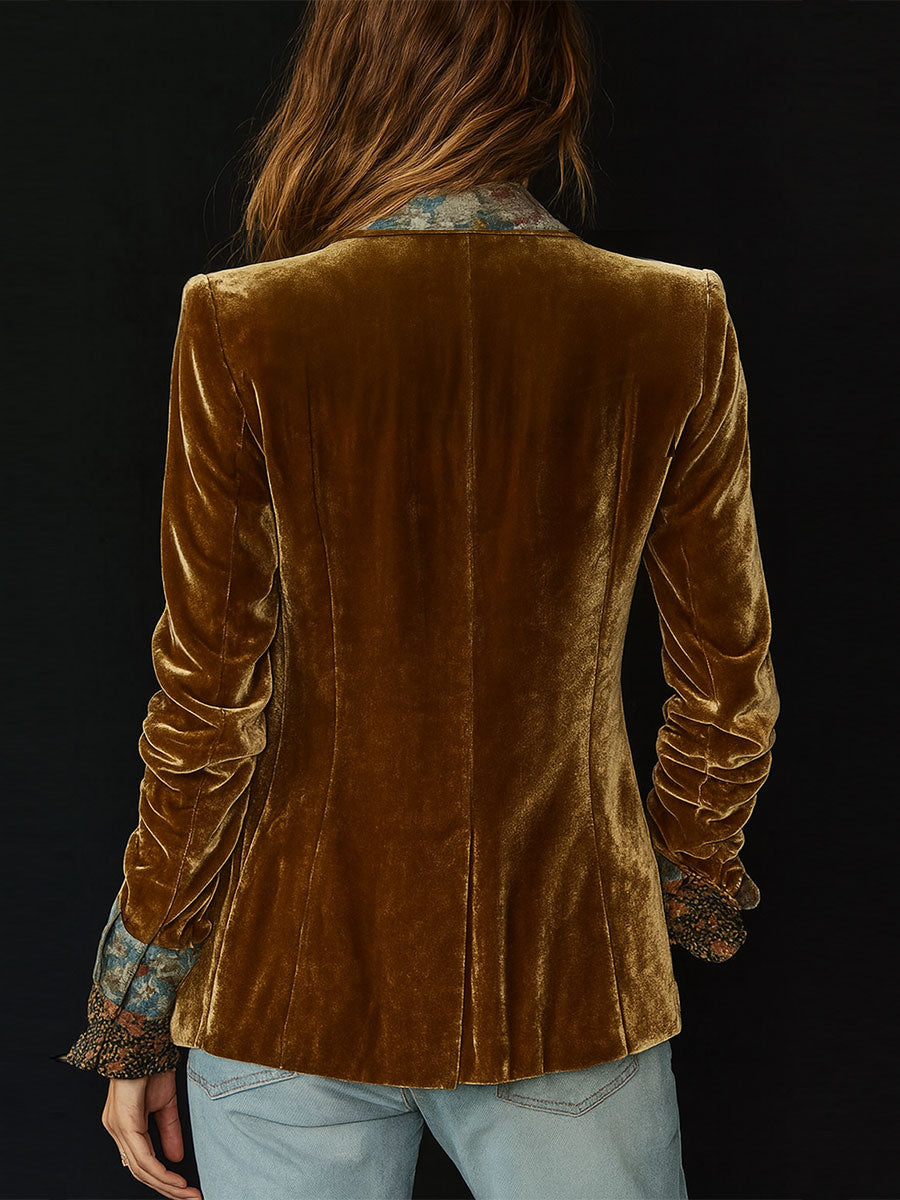 Marta | Blazer Vintage Patchwork Floral