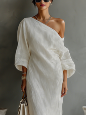 Andreia - Vestido elegante e fluido