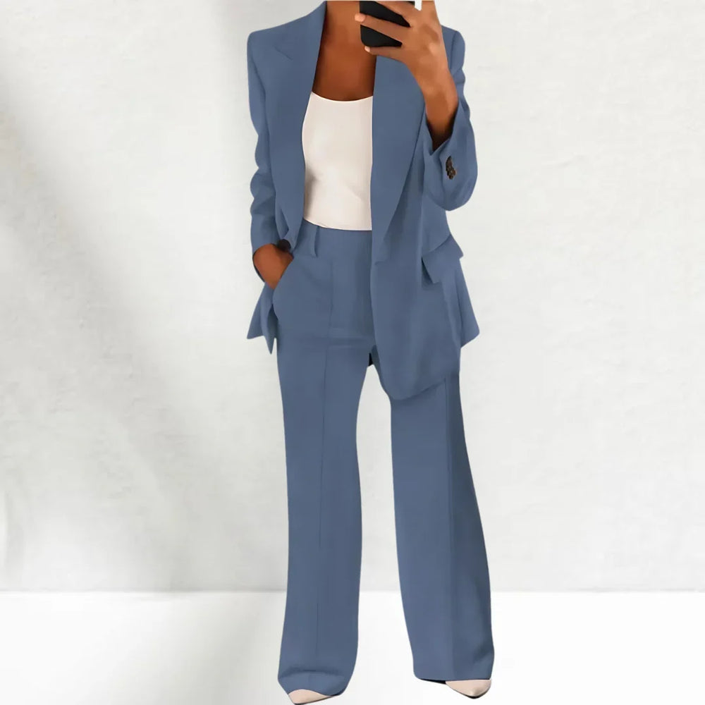 Perla | Conjunto de Blazer e Calça Larga