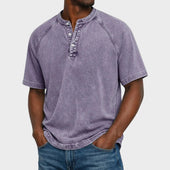 Pedro - T-shirt Vintage com Botões