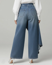 Amélia - Calças de Denim Envolventes