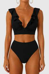 Tvarujúce bikiny s volánmi