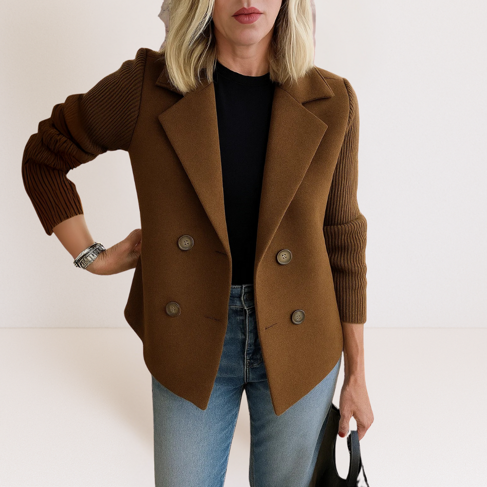 Marta - Casaco Elegante com Malha