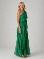 Vitória | Vestido Comprido de Um Ombro