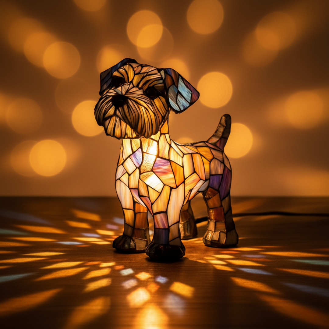 Orgulho Terrier | Figura Luminosa Decorativa