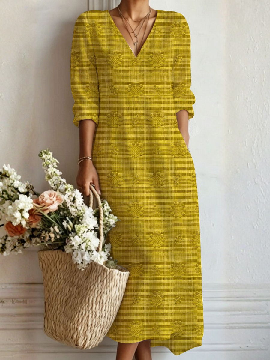 Victoria – Dolga boho obleka