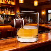 Copo de Whisky com Bola 3D