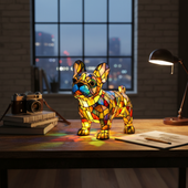Buldogue Francês | Figura Luminosa Decorativa