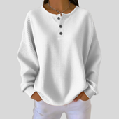Luísa | Top Henley com Textura Favo