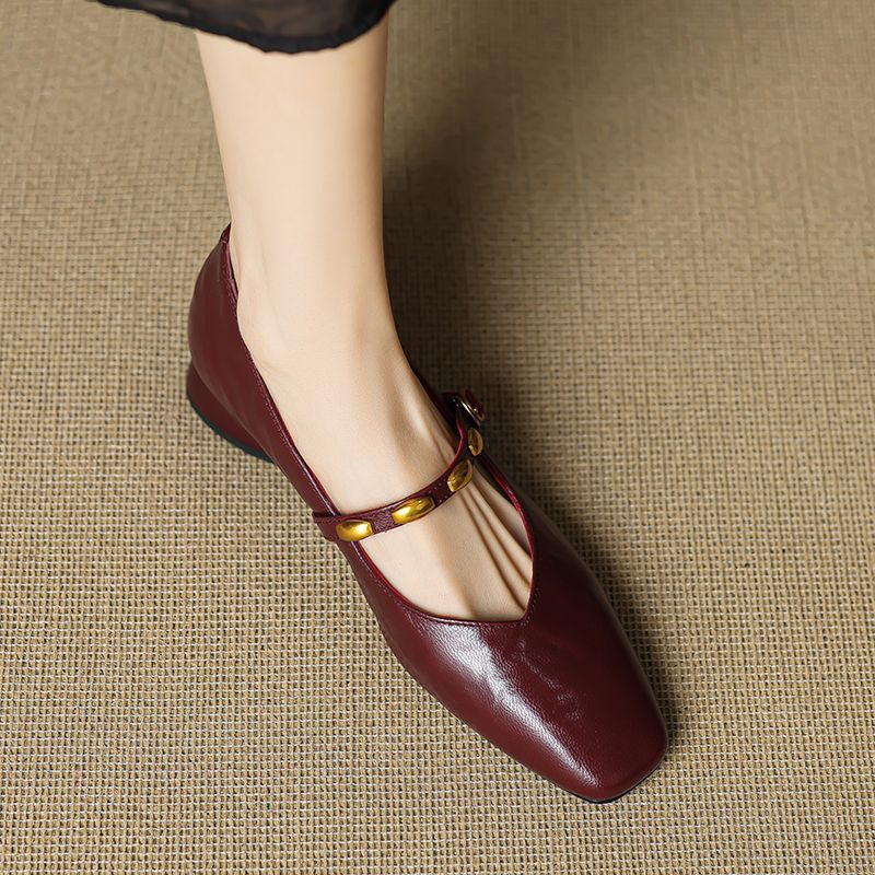 Rosário | Mary Jane Vintage com Fivela