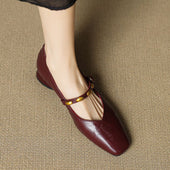 Rosário | Mary Jane Vintage com Fivela
