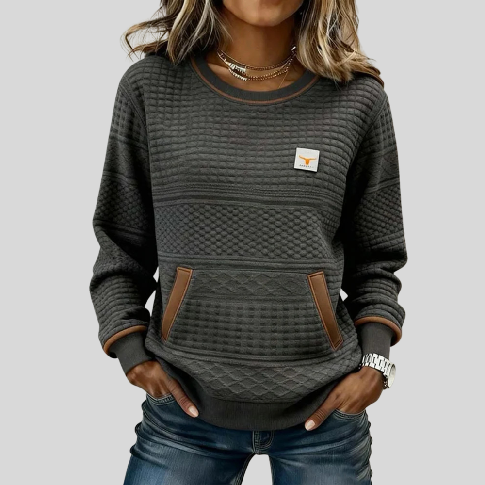 Leonor | Camisola Colorblock Suave