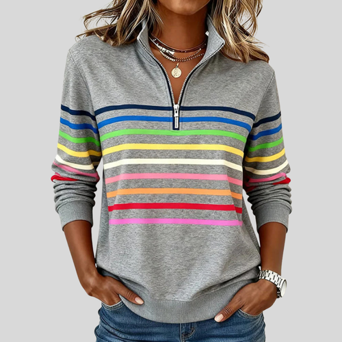 Beatriz | Camisola Desportiva com Meio Fecho