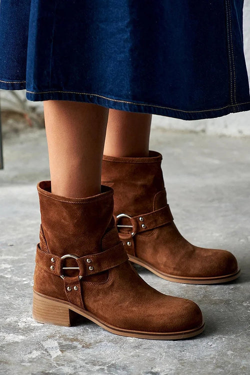 Juliette | Botins com Fivelas Vintage