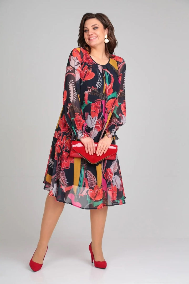 Flor – Vestido florido elegante
