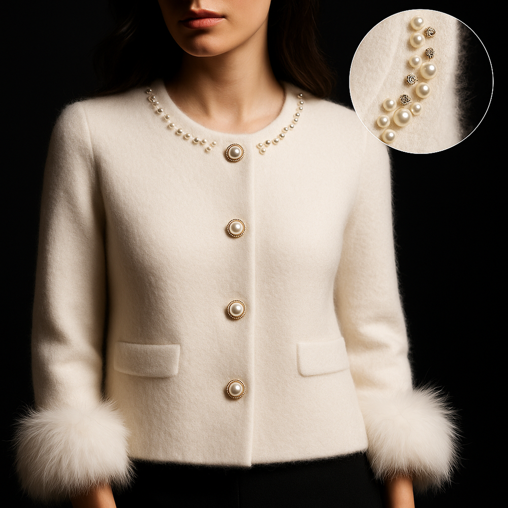Cardigan Angelina em Caxemira