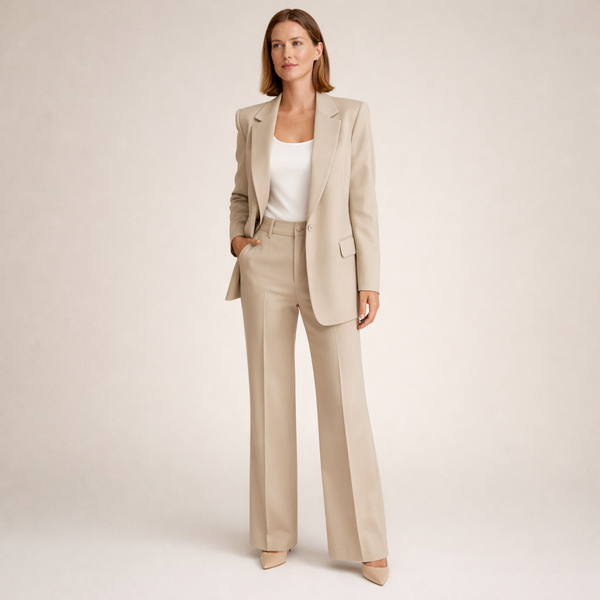 Vanessa - Conjunto elegante com calças largas