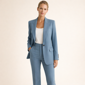Vanessa - Conjunto elegante com calças largas