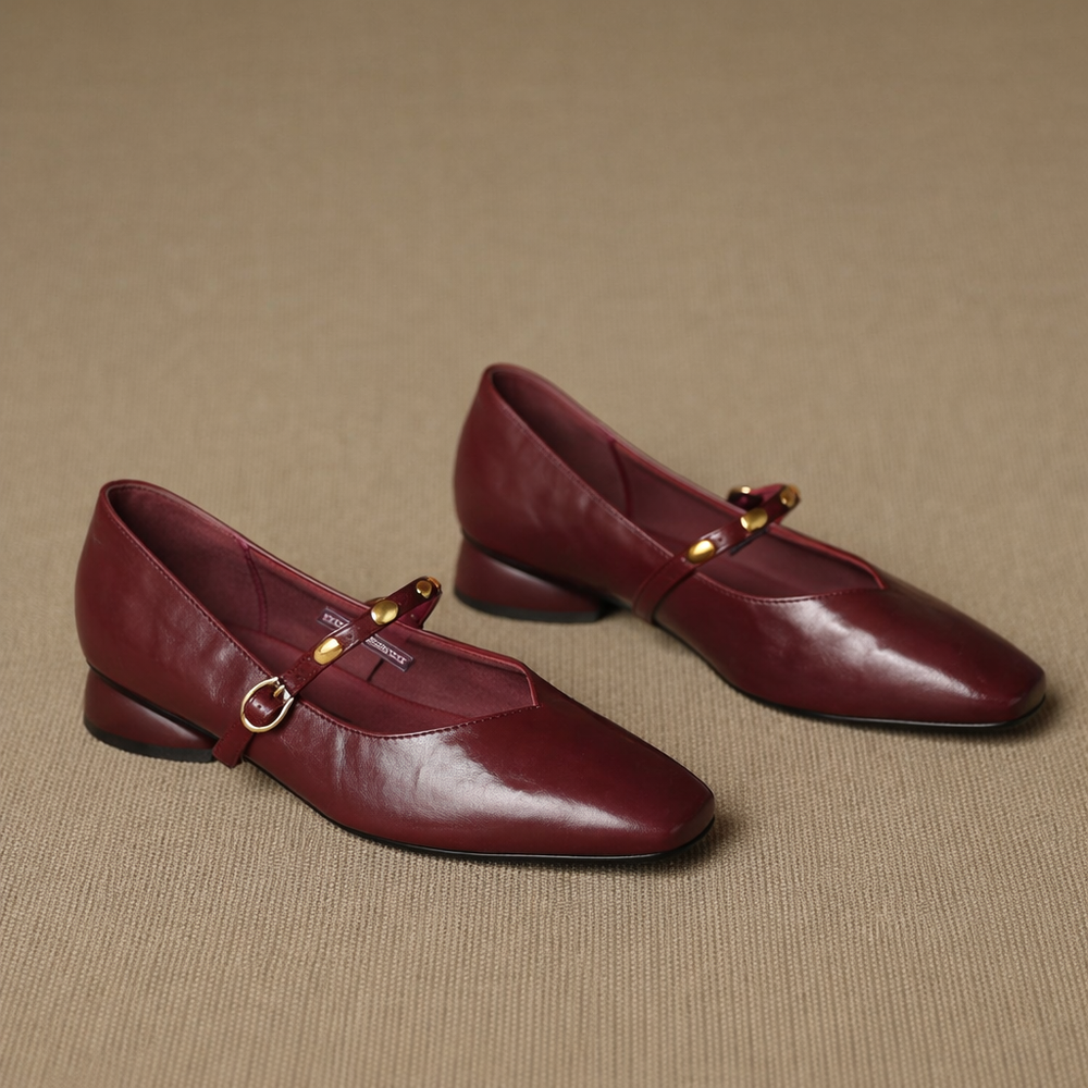Rosário | Mary Jane Vintage com Fivela
