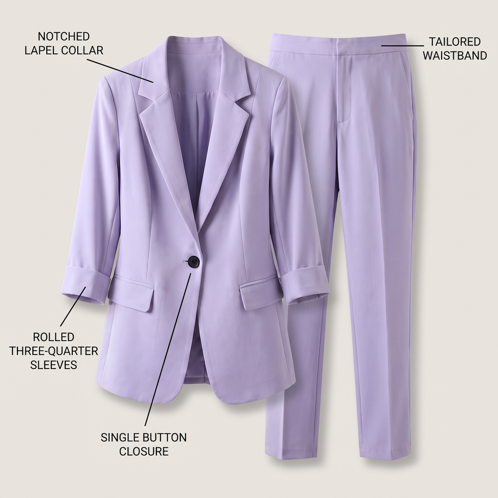 Clara | Conjunto de Blazer e Calças