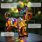 Rainha de Cristal | Figura Luminosa Decorativa