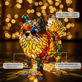 Lulu da Pomerânia | Figura Luminosa Decorativa