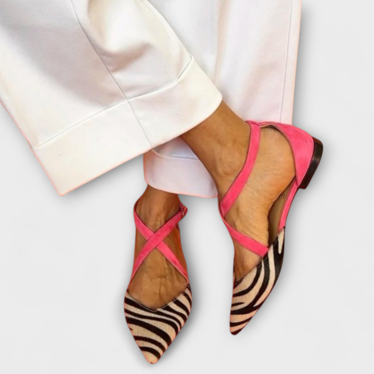 Bailarinas com Padrão Zebra