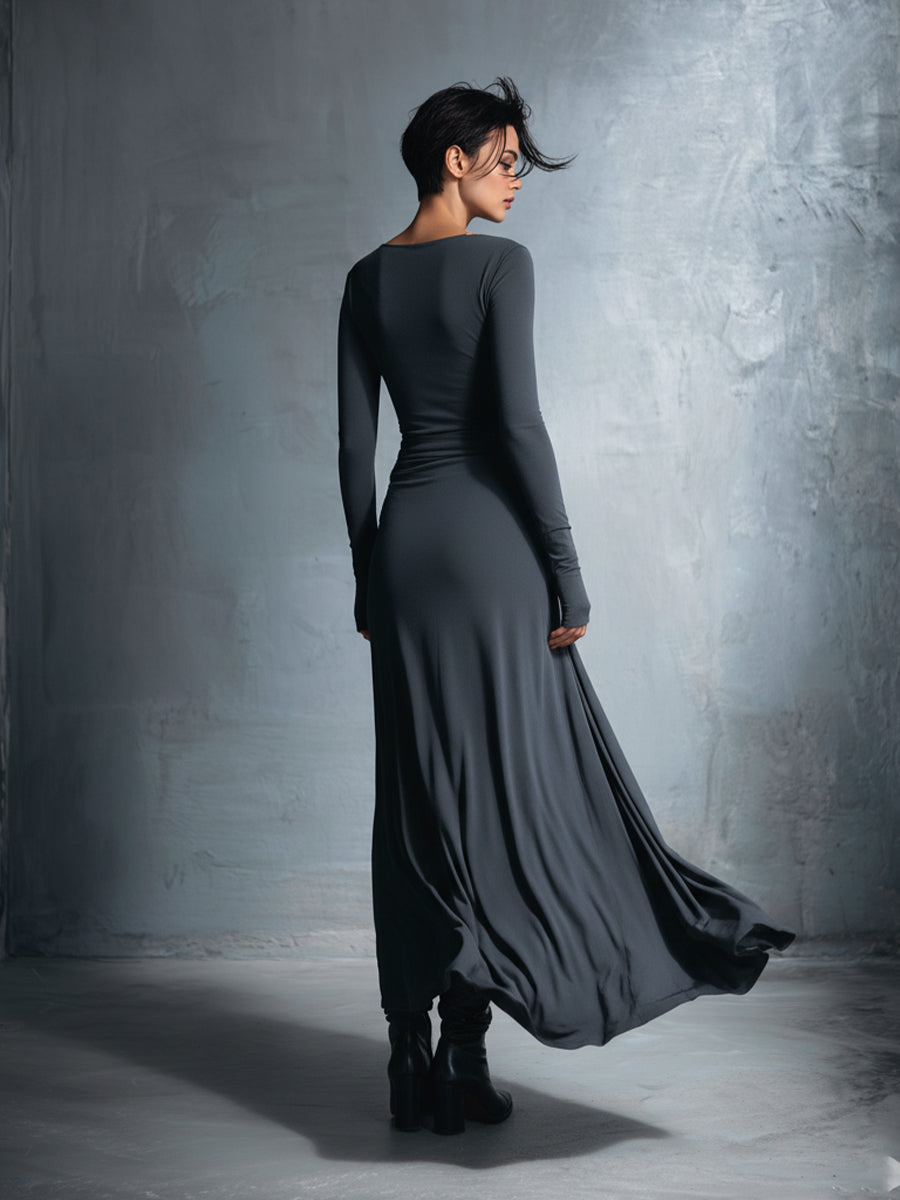 Mariana | Vestido Maxi com Laço Lateral