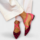 Bailarinas com Padrão Zebra